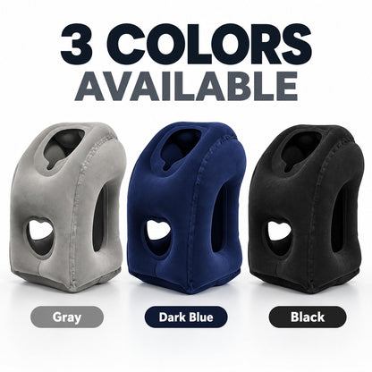 ✈️😴 Inflatable Travel Pillow — Sleep Comfortably Anywhere!