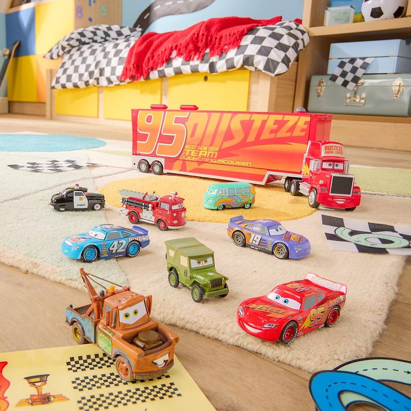 Little Haulers™ Mack Transporter Truck & Die-Cast Cars Set
