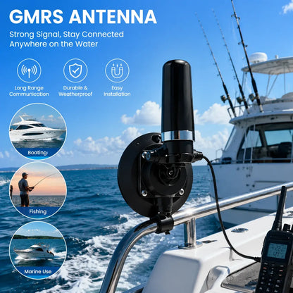 🔥Last Day 49% OFF - Universal GMRS Antenna Mount – Heavy-Duty Radio Antenna Bracket for Cars, SUVs, Trucks, Off-Road Vehicles & Boats