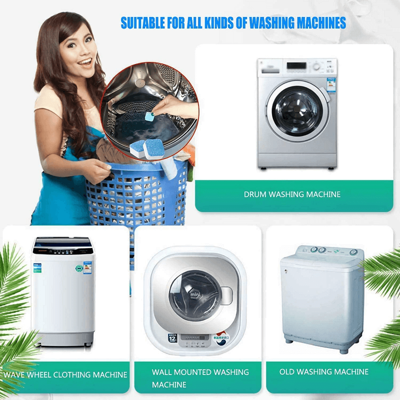 Washing Machine Cleaner – Fast action, no rinse, for all machine types