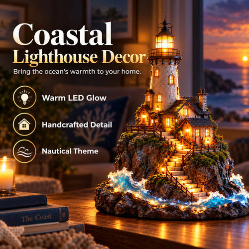 🌊 Coastal Lighthouse Glow — Bring the Calm of the Shore Home ✨
