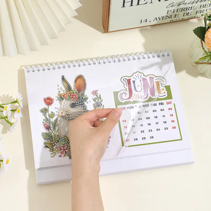 2027 Vintage Theme Diamond Calendar Set