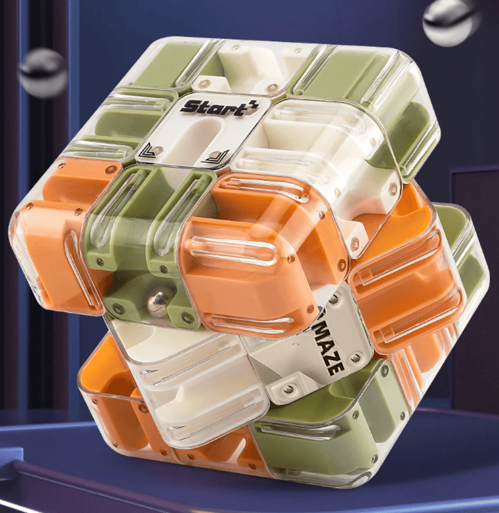 Large Labyrinth 3D Puzzle Maze Cube 🧩✨ – Engaging Brain Teaser Toy for Kids & Adults 🧠