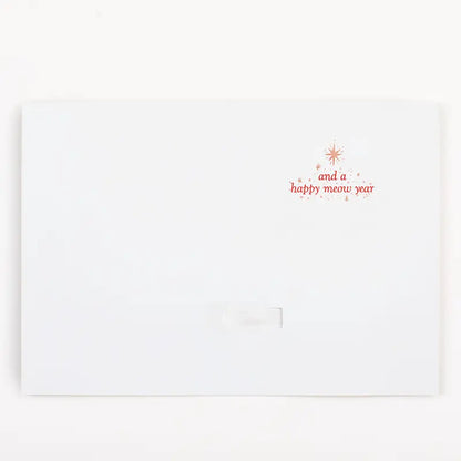 😹 Endless Meowy Christmas Card – Musical Prank & Hidden Glitter