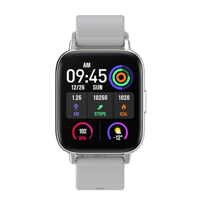 ⌚💖 Smartwatch con Chiamate Intelligenti! 🎙️ Assistente Vocale, Fitness Tracker, 100+ Sport, IP68 Impermeabile 🌊, Tracker Sonno 😴, Batteria 30 Giorni 🔋, Display HD 1,83' Personalizzabile 📸 – App VeryFit