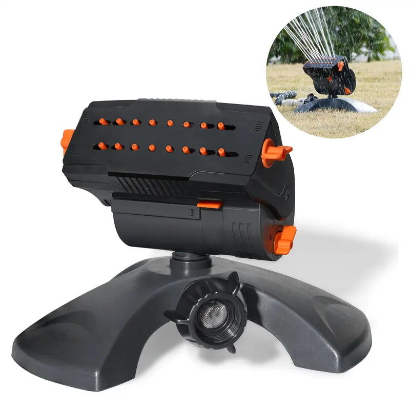 🎁Mini Turbo Oscillating Garden Sprinkler With 16 Nozzles