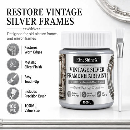 Gold Metallic Refinishing Repair Paste with Brush