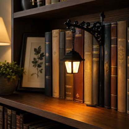 👻Summer Sale 49% OFF🔥Cozy Reading Ghost Bookshelf Lamp