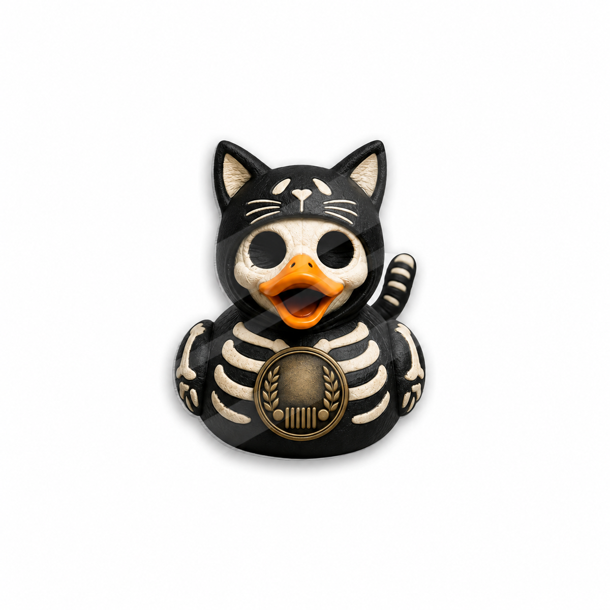 Car Halloween 85th Anniversary Grim Reaper Duck Acrylic Magnet