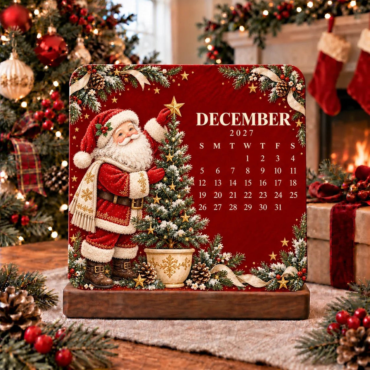 🎄🌱 Christmas Limited Edition – Eco-Friendly Plantable “Timeless” Seed Calendar 2027 🌸🌿