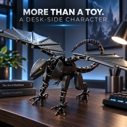 🐉 DragonMorph – Egg to Dragon Transforming Mechanical Toy🥚