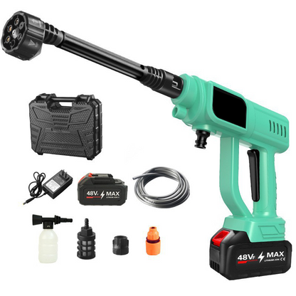 💦✨ Limited Time 50% OFF✨ Cordless Pressure Washer | 1000 PSI High-Pressure Cleaning with Rechargeable Battery