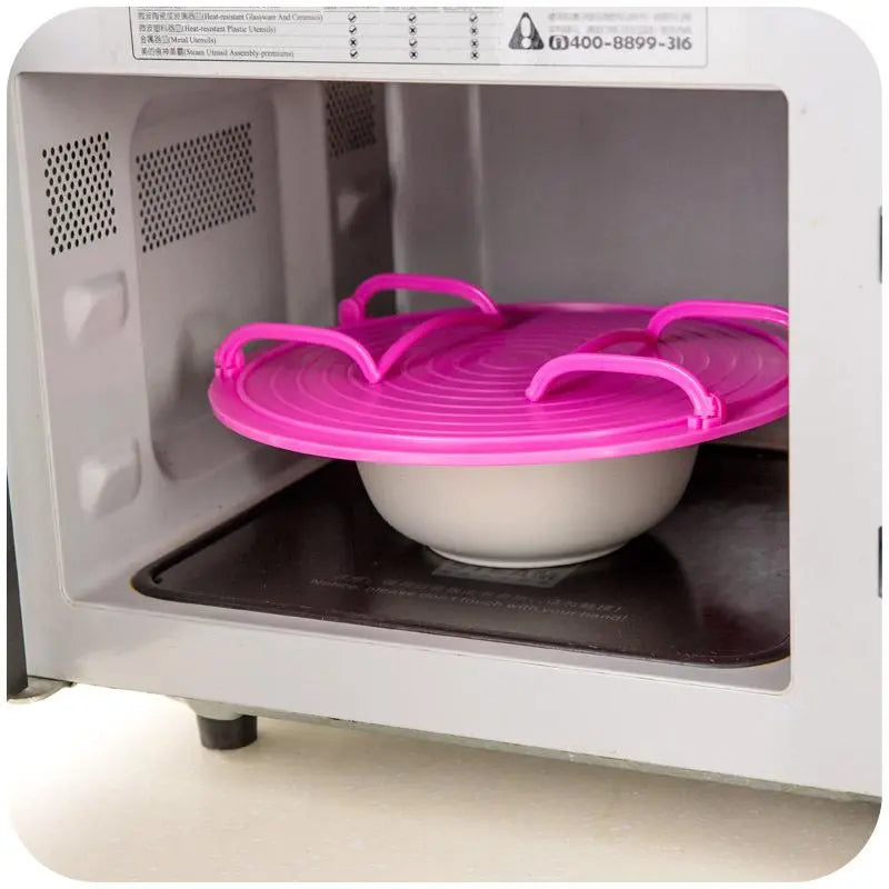 3-in-1 Plastic Microwave Plate Holder