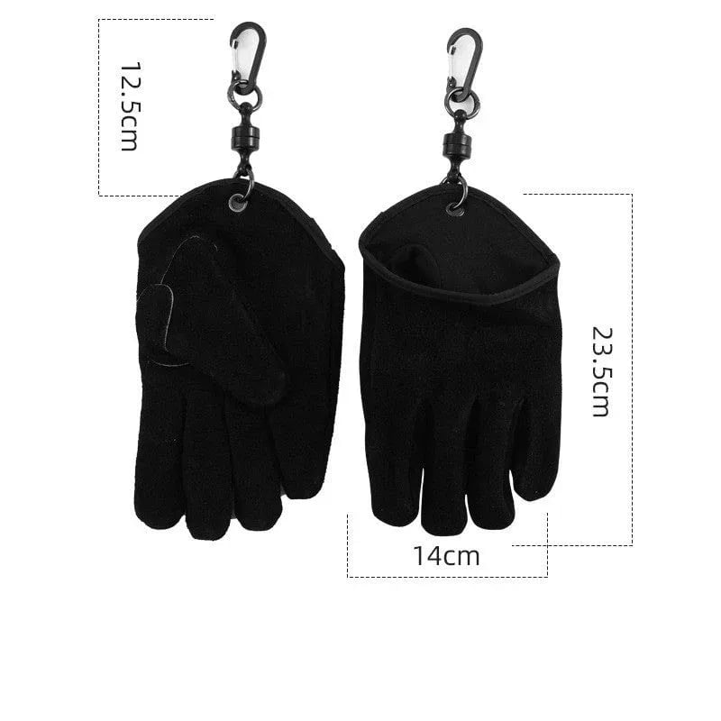 💯 Outdoor Thickened Wear-Resistant Cowhide Work Gloves