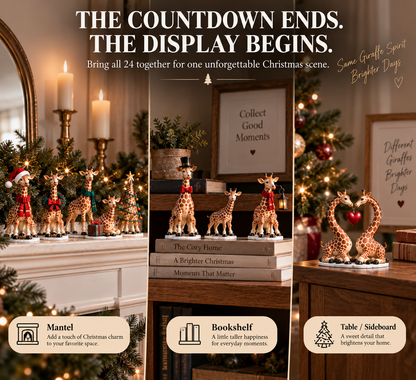🦒 24 Days of Giraffe Christmas — Unique Holiday Characters