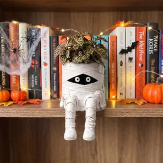 Halloween Planters with Legs