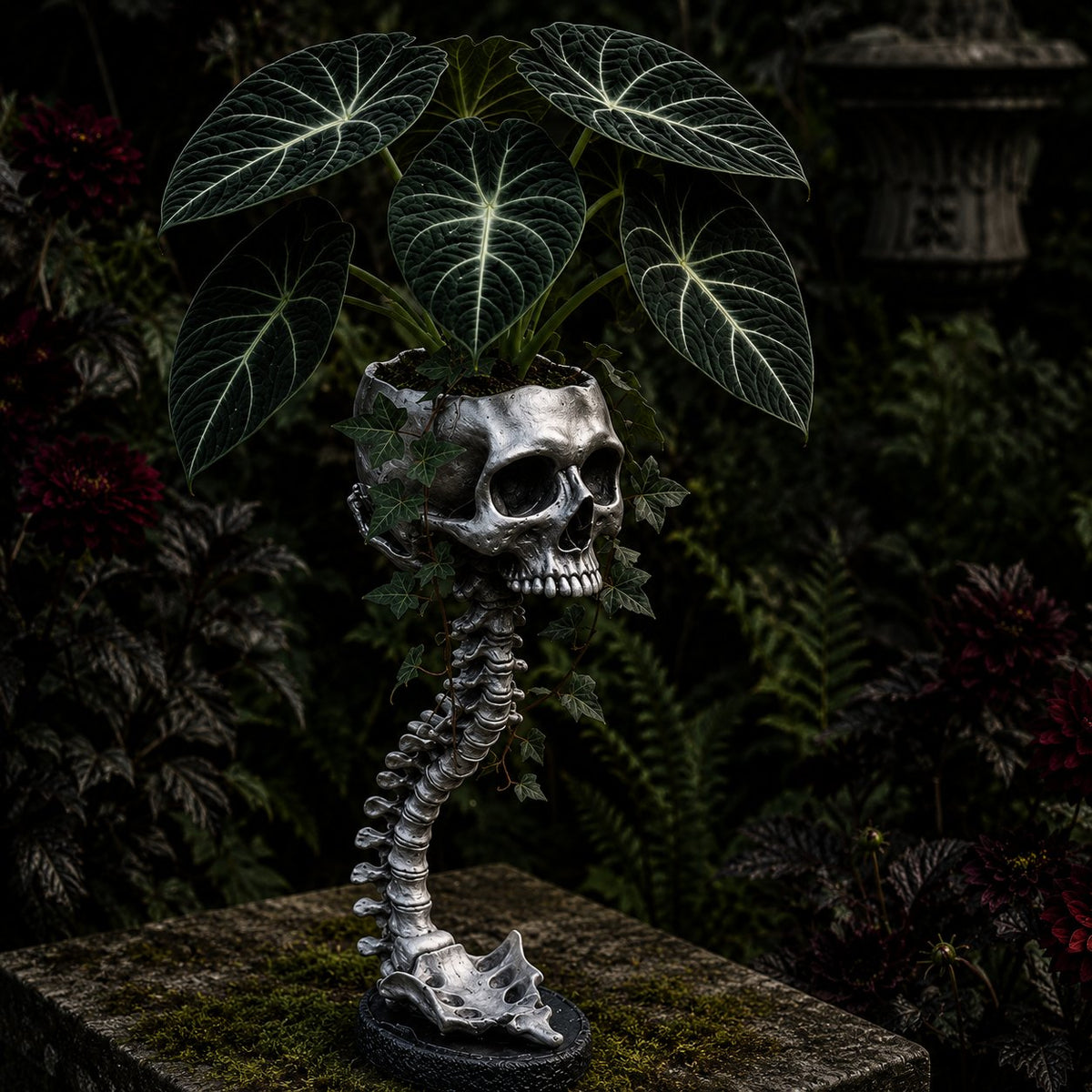 💥 Flash Sale 50% OFF 💀 Skull Planter 🪴 Bold Decor for Plant Lovers