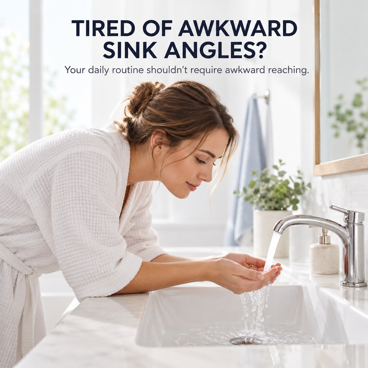 FlexiFlow – 1440° Rotatable Faucet Extender with Dual Spray Mode