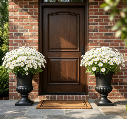 💥Last Day 70% OFF—🌼Welcome autumn- Artificial Outdoor Sunset Mums Flowers - UV resistant, Waterproof, Windproof