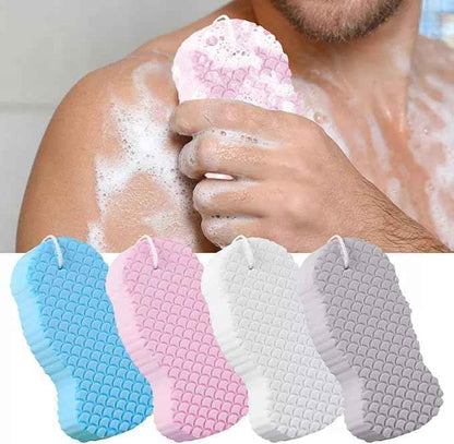 🧽Magic Exfoliating Bath Sponge - Super Soft Exfoliating&Skin Friendly🩵 🧼 Reusable for Adults Children and Pregnant Women