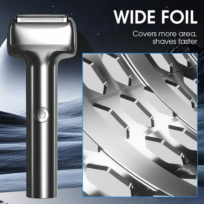 🪒Men's Rechargeable Foil Electric Shaver – Efficient Close Shaving, Cordless Portable Wet & Dry Beard Razor for Daily Grooming