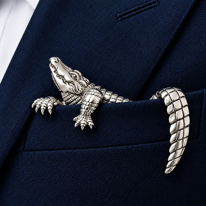 ✨ Luxury Sculpted Animal Brooch – Premium Statement Piece for Men & Women’s Suits & Blazers