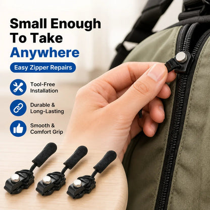 15-Piece Zipper Rescue Kit 🔧 – Universal Repair Set with 3 Convenient Sizes