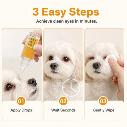 🐶 Enjoy 49% off now! ✨ Gentle pet eye care—cleaning the eye area and daily fur grooming 👀