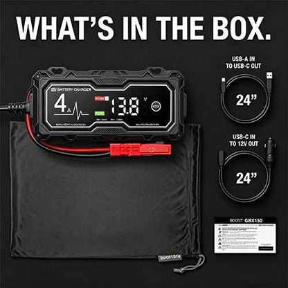 GBX155 4250A Car Jump Starter For 10L Gas & 8L Diesel Engines