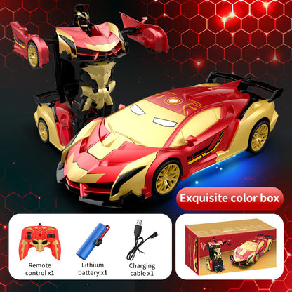 Remote Control Transforming Robot Car