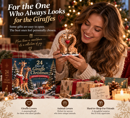 🦒 24 Days of Giraffe Christmas — Unique Holiday Characters