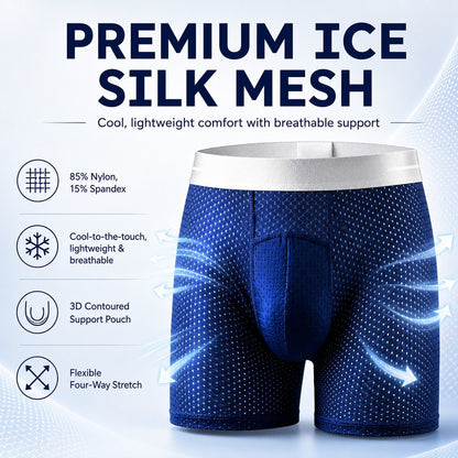 🏆45K+ SOLD 🔥2026 HOT SALE  AirSorb™ Premium All-Day Comfort IceSilk Mesh Men's Boxer