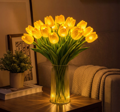 🌷Radiant Romantic Tulip Light-1 pack of 15 flowers