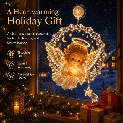 ✈️Last Day 50% OFF✨🎄Lighted Christmas Window Decoration with Suction Cup | Warm LED Window Light with Double-Layer Design & Multiple Festive Styles Flat Version✨ - image 19