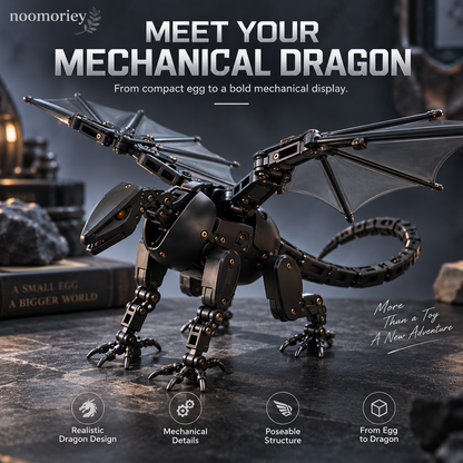 🐉 DragonMorph – Egg to Dragon Transforming Mechanical Toy🥚