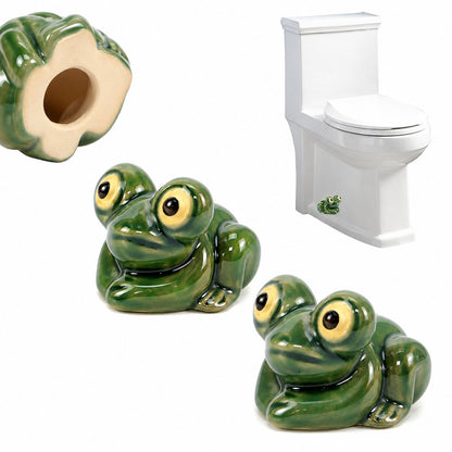 Hide Ugly Toilet Bolts-only frog