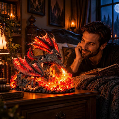 🔥Last Day: 60% Off – 🐉🔥 Dragon Realm Guardian™ – Epic Fire-Glow Dragon Lamp for Fantasy Lovers & Legendary Spaces