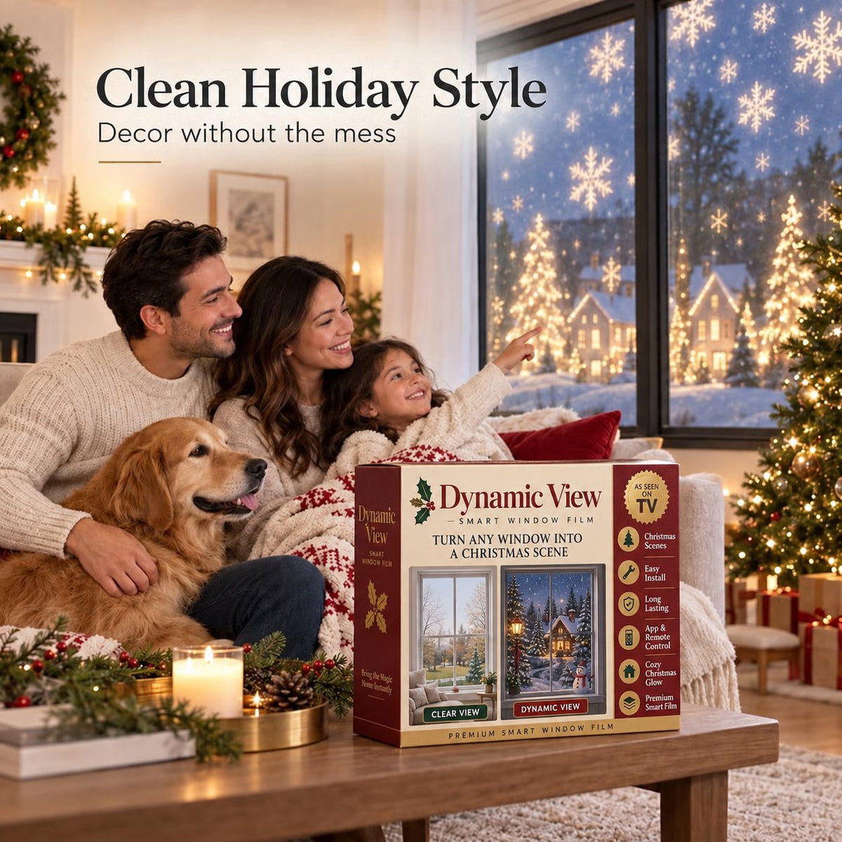 ⛄Magical Smart Window Film Kit