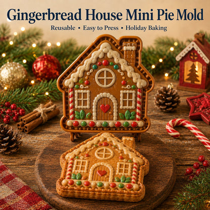 🎄 16-Design Christmas Mini Pie Mold Collection | Reusable Embossed Molds for Shaping Detailed Santa, Snowman, Reindeer, Tree & Holiday Pies 🥧✨