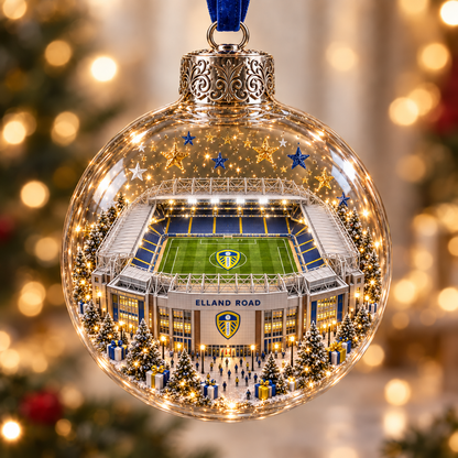 ⚽🎄 Christmas Sale: 50% OFF – Light-Up Football Stadium Ornament | 20 Styles