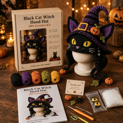 👻🔥 Today 49% OFF🔥 Halloween Monster Hood DIY Craft Kit | Create Your Own Spooky Halloween Masterpiece