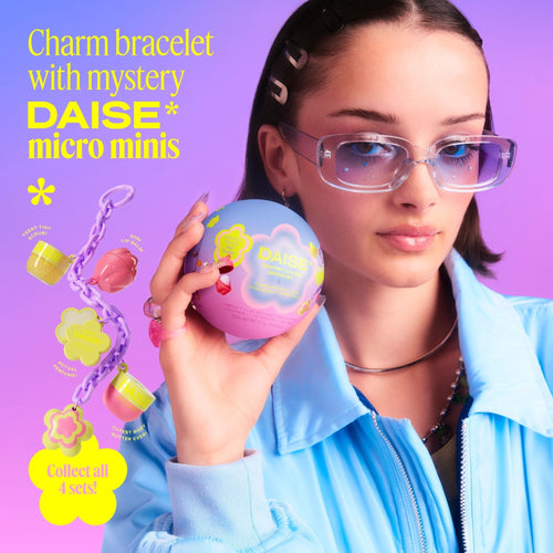 💜 Surprise Bracelet with Mini Beauty Products | Clip-On Bag Charm, Y2K Pastel Style