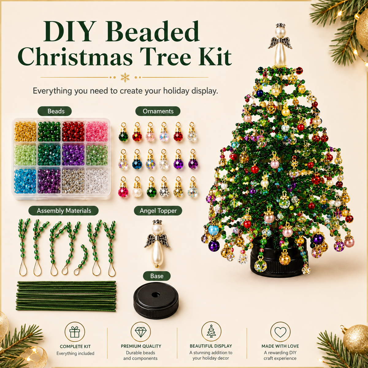 Struggling to Find a Meaningful Activity This Christmas? Make Your Own Sparkling Tree! 🌟