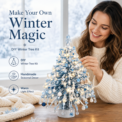 Struggling to Find a Meaningful Activity This Christmas? Make Your Own Sparkling Tree! 🌟