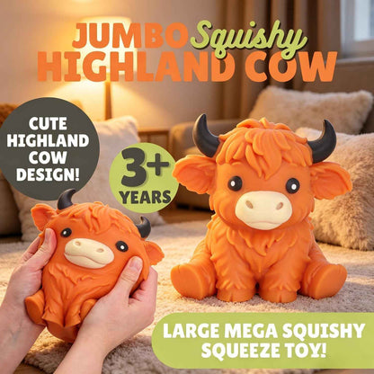 🐮✨ Limited Time 50% OFF🔥 Highland Cow Sensory Toy | Soft Touch, Cute Design & Endless Fun