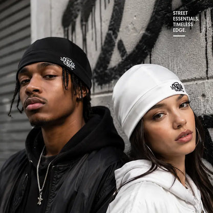 Unisex Nylon Blend Lightweight Skull Cap