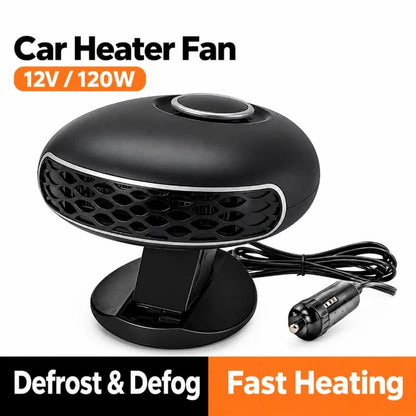 🔥HOT SALE🔥Portable Car Heater Defroster with 360-Degree Rotating Base