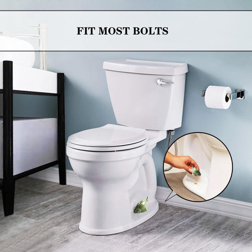 Hide Ugly Toilet Bolts-only frog