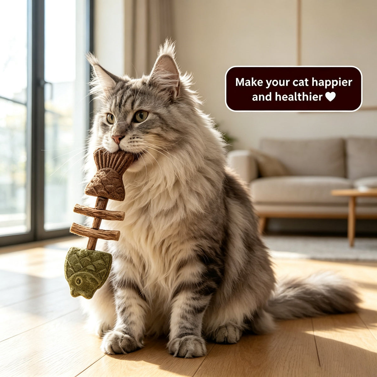 Catnip & Silvervine Chew