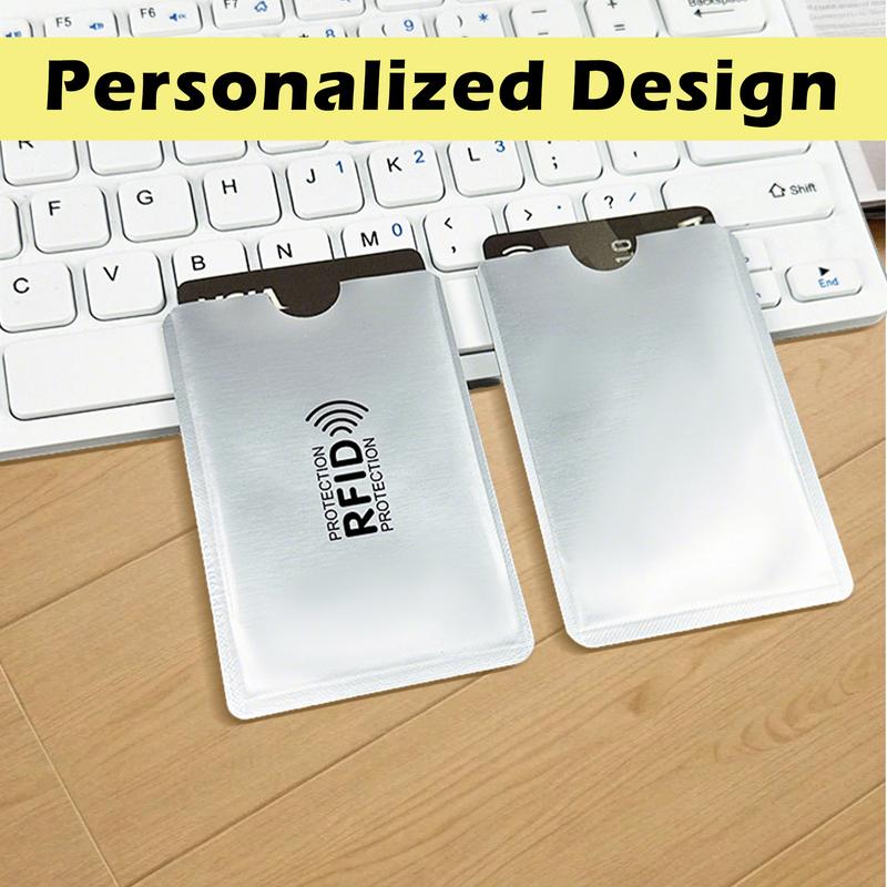 🔥Limited Time 49% Off✨RFID Blocking Sleeves (8-Pack) – Stop Card Skimming Instantly